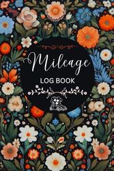 Mileage Log book: Mileage Record Book for women | "6 x 9" | 103 Pages | for purposes of taxation