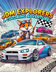 JDM Explorers!: The Coloring Book