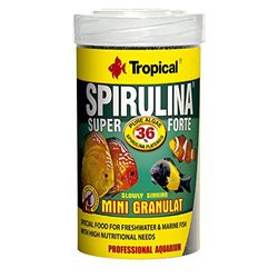 Tropical Super Spirulina Forte Mini Nourriture en granulés avec 36 % de spiruline (platensis) 100 ML