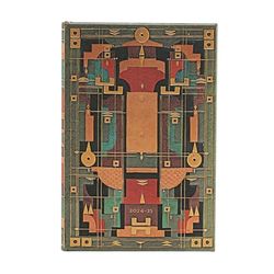 Paperblanks Agende 18 Mesi 2025, La Tana del Leone, Mini, Orizzontale, Chiusura con Fascia Elastica