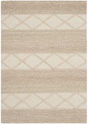 Safavieh Woonkamertapijt, NAT217, handgetuft wol Transctioneel. 160 x 230 cm beige