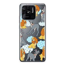 ERT GROUP mobiltelefonfodral för Xiaomi REDMI 10C originalt och officiellt licensierat Disney mönster Lady and the Tramp 004 optimalt anpassad till formen på mobiltelefonen, gedeeltelijk transparant