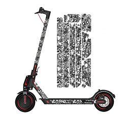 STYLISH SCOOTERS Autocollants pour Xiaomi M365 Vinyle Xiaomi M365 Autocollant Bomb Noir pour Xiaomi M365 Autocollant pour Xiaomi M365 Pro 2