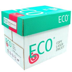 Campus - Carta multiuso ECO A4, fogli da 75 g per stampanti a getto d'inchiostro, laser e fotocopiatrici, ideale per ufficio, casa e scuola (75 g, 2500 fogli)