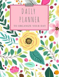 Daily Planner To Organize Your Day: To Do List Notepad, 8.5x11, 12week/84page, Time Management, Work Productivity, Hourly Schedule