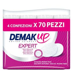 Demak'Up Tarcze do demakijażu Duo+ - Zestaw 4 torebek po 70 dysków
