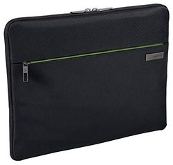 Leitz 15.6 Inch Laptop Sleeve Fleece Lined Smart Traveller Range, Black