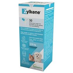 VETOQ-SAC ZYLKENE Plus 75 0-10KG 30CAP