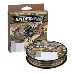 Spiderwire Spider Wire Stealth Trenzado Verde Musgo, 9 kg, SCS80C-125, Camuflaje, 80/20 Pound Test-125 Yard