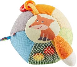 HABA Descubrimiento Amigos del Bosque-Pelota sensorial para bebé-Juguete de Despertar-Primera edad-306893, 306893, Colorido