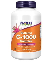 NOW Foods Vitamina C-1000 Complex - Tamponado con bioflavonoides 250 mg