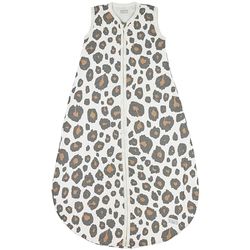 MEYCO Saco de dormir Baby Panther (de algodón 100%, con cremallera integral, agradable a la piel, antiarrugas, ajuste perfecto, talla: 62), neutro