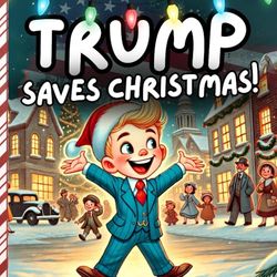 Trump Saves Christmas!: A kids book ages 3-8 about Christmas and Donald Trump