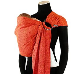 Didymos 20095 babydrager DidySling, model Indio robijn-mandarijn