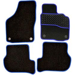 Sakura WW8211BU Fully Tailored Carpet Floor Mats, Black
