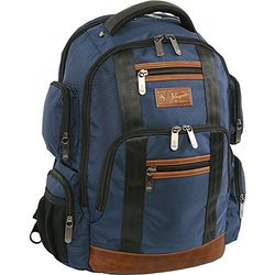 Original pingvin unisex Peterson ryggsäck passar de flesta 15 tums bärbara datorer och anteckningsbok, en storlek, Marinblått Xsp, En storlek