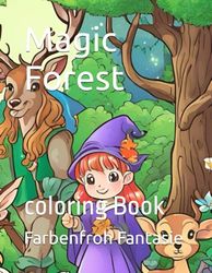 Magic Forest: coloring Book