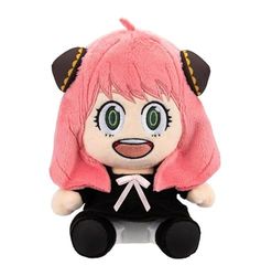 Total Anime Anya Forger Peluche de 20 cm Ultra Suave con Detalles auténticos de SPYxFAMILY