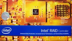 Intel SRCS28X controlado Raid 3 Gbit/s