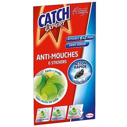 Catch Expert - Adesivi antimosche decorative -6 adesivi - Verde