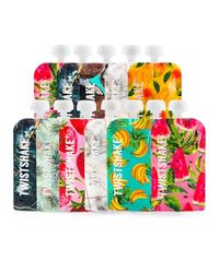 Twistshake Squeeze bag 100ml 12x BUNDLE