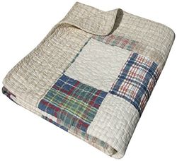 Greenland Home Oxford 100% bomull filt, brun 127 x 152 cm