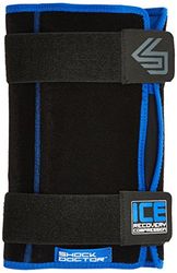ShockDoctor Vuxna Ice Recovery Kompression Universal Bandage, Black, OS