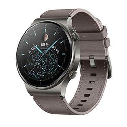 HUAWEI WATCH GT 2 Pro smart klocka, Touch AMOLED-skärm, 14 dagars batteritid, GPS&GLONASS, SpO2, mer än 100 träningslägen, samtal via Bluetooth, fungerar med iOS/Android, grå