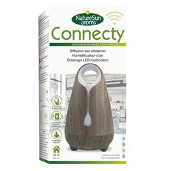 NATURESUN 1997156 DIFFUSORE CONNECTY Legno Grigio, Carta