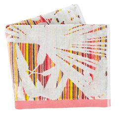 Clarissa Hulse Rainforest Bath Sheet Soft Pink