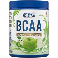 Applied Nutrition Amino-Hydrate BCAA en Poudre, Complément d'Acides Aminés à Chaîne Ramifiée, Poudre d'Acides Aminés Essentiels, Boisson Énergétique (450g, Green Apple)