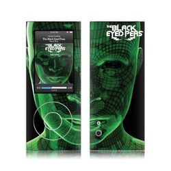 MusicSkins MS-BEP10039 Funda para mp3/mp4 Negro, Verde Vinilo - Fundas para mp3/mp4 (Funda, Negro, Verde, Apple, iPod Nano 5G, Vinilo, Resistente a rayones)