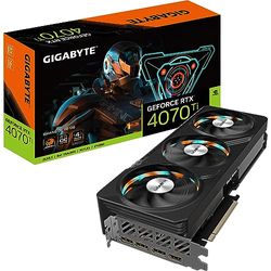 Gigabyte NVIDIA GeForce RTX 4070 Ti GAMING OC V2-grafikkort - 12 GB GDDR6X, 192-bitars, PCI-E 4.0, 2640MHz kärnklocka, 3x DP 1.4, 1x HDMI 2.1a, NVIDIA DLSS 3 - GV-N407TGAMING OCV2-12GD