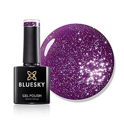 Bluesky Vernis Gel Semi Permanent Cure sous Lampe UV/LED Mulled Marron Rouge Foncé 10 mL