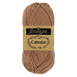 Scheepjes - Scheepjes Catona 503 Hazelnut Yarn - 1x50g