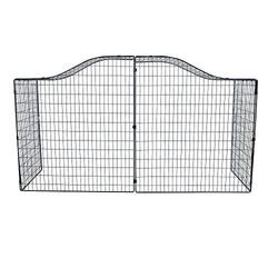Safetots Designformad brandskydd, premium barn- och husdjurssäkerhetsbarriär för eldstäder, 144 cm bredd, enkel installation, säkerhet för barn och småbarn