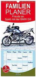 Familienplaner 2024 - Freude an - Spaß mit der BMW GS mit 5 Spalten (Wandkalender, 21 x 45 cm) CALVENDO: Die BMW R 1200 GS LC macht Spass und Freude, wie man sieht!