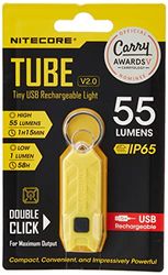 Nitecore Tubo V2 Portachiavi Luce - Limone, N/A