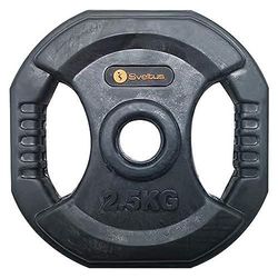 Sveltus Disco pump asas – 2, 5 kg Unisex, Negro