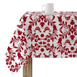 BELUM | Nappe de Noël | Nappe Anti-Taches Table rectangulaire résinée | Nappe en résine (Tacte plastifié) | Nappe de Table | Table ménage (300 x 140 cm)