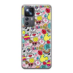 ERT GROUP mobiltelefonfodral för Xiaomi 12T/12T pro/K50 Ultra originalt och officiellt licensierat Disney mönster Mickey & Minnie 014, fodral tillverkad av TPU-plast