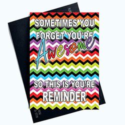 Cheer Up Cards Thinking of You Pick Me Up You're Awesome Friend Colleague PC1105
