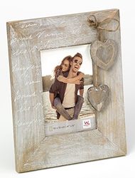 walther design Moldura de fotos castanha 10 x 15 cm moldura de retrato Le Coeur QH015P