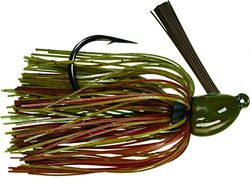 Strike King Lure Company HAHCJ12-46Strike King Hack Attack Heavy Cover Jig Appât (Courge de Citrouille Verte, 14 g)