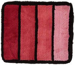 Epirella 1213409 Tapis Textile Mirage Berry 55 x 65 cm, Blanc, Standard