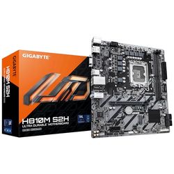 GIGABYTE H810M S2H Scheda madre - CPU Intel Core Ultra (Serie 2), VRM a 4+1+2 fasi, fino a 6400 MHz DDR5, 1xPCIe 4.0 M.2, LAN 1GbE, USB 3.2 Gen 1