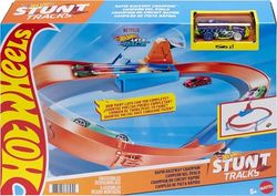Hot Wheels Rapid Raceway Champion, actie met het Hot Wheels-kampioenschap, snelheidsboost voor de baan, ovale baan, vanaf 4 jaar, GJM75