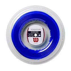 Wilson Sensation Blue 16, Corda per Racchetta da Tennis Unisex-Adult, Blu, One Size