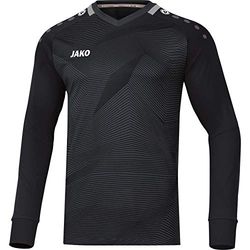 JAKO Goal Tw-Trikot, Maglia da Uomo, Nero/Grigio, XL