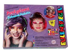 Eulenspiegel 208021 - Palette de maquillage Perlglanz, pour env. 80 masques, vegan, couleurs de maquillage